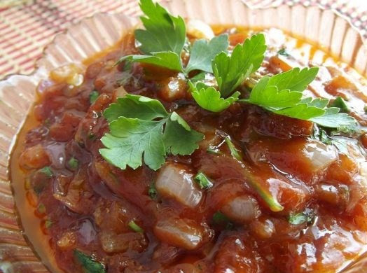 1. Этап. Сладкий луковый соус: Приятного аппетита!