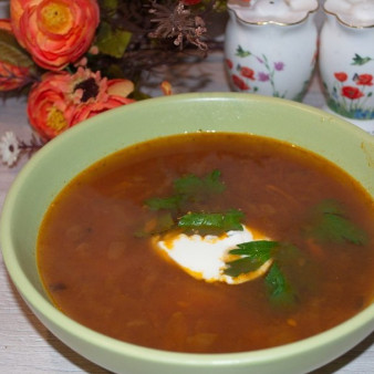 Свекольник постный