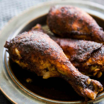 Chicken Drumsticks, Ethiopian-Style