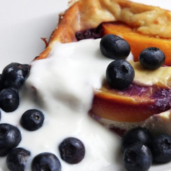 Диетическая творожная запеканка без муки