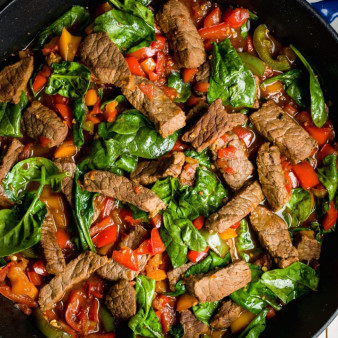 Teriyaki Steak Stir-Fry with Peppers