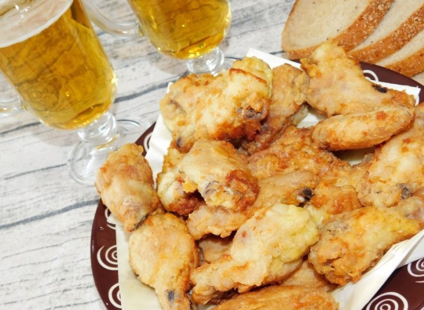 1. Этап. Куриные крылышки к пиву Вкусные: Приятного аппетита!