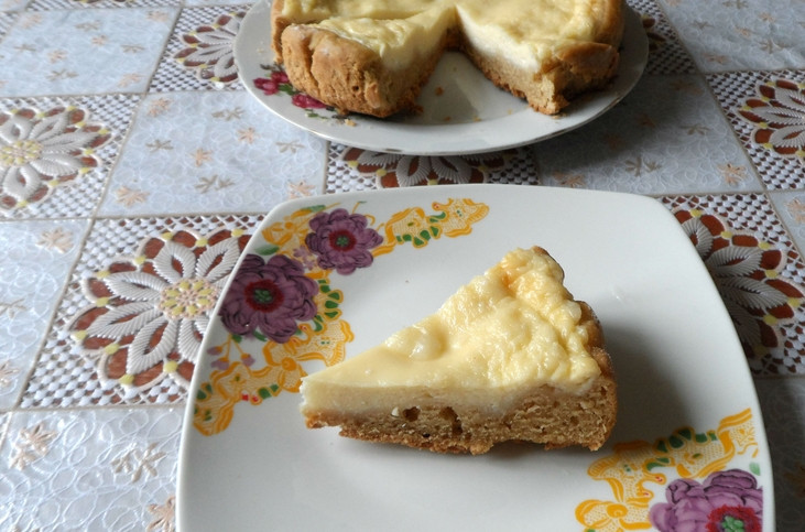 1. Этап. Творожная Лакомка на песочном тесте: Приятного аппетита!