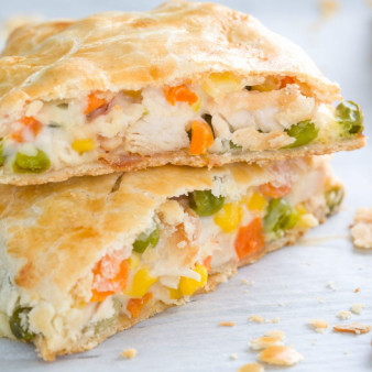 Chicken Pot Pie Homemade Hot Pockets