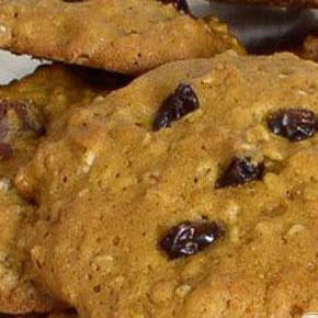 Тыквенно-овсяное печенье