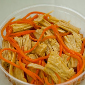 Салат из спаржи по-корейски