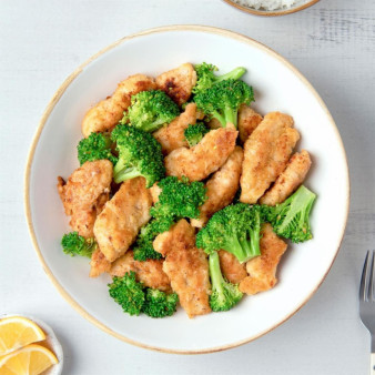 My Mother’s Lemony Chicken with Broccoli