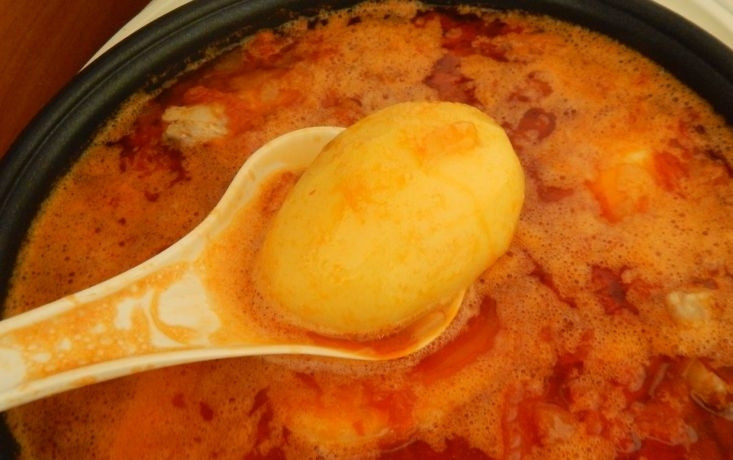 1. Этап. Бозбаш в мультиварке: После сигнала добавляем картошку и снова ставим режим 