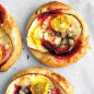 Beet, Cheddar, and Apple Tarts