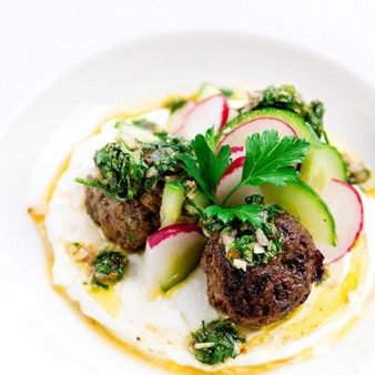 Греческие фрикадельки из баранины