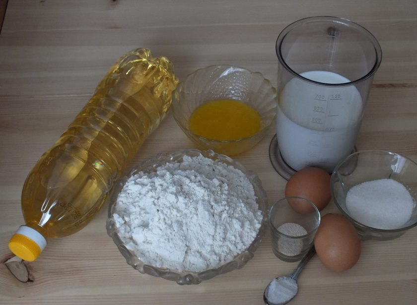 1. Этап. Кабартма: Подготовьте необходимые ингредиенты.