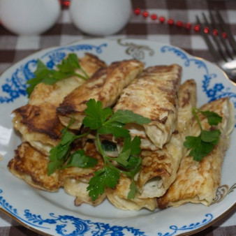 Палочки из лаваша с начинкой