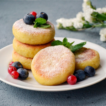 Веганские сырники