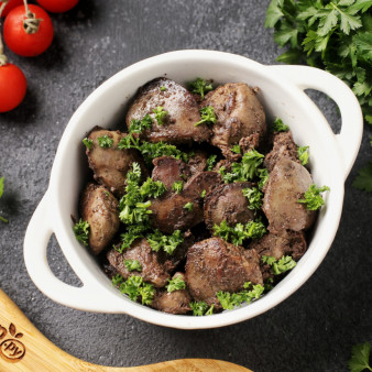 Жареная куриная печёнка с душистыми специями