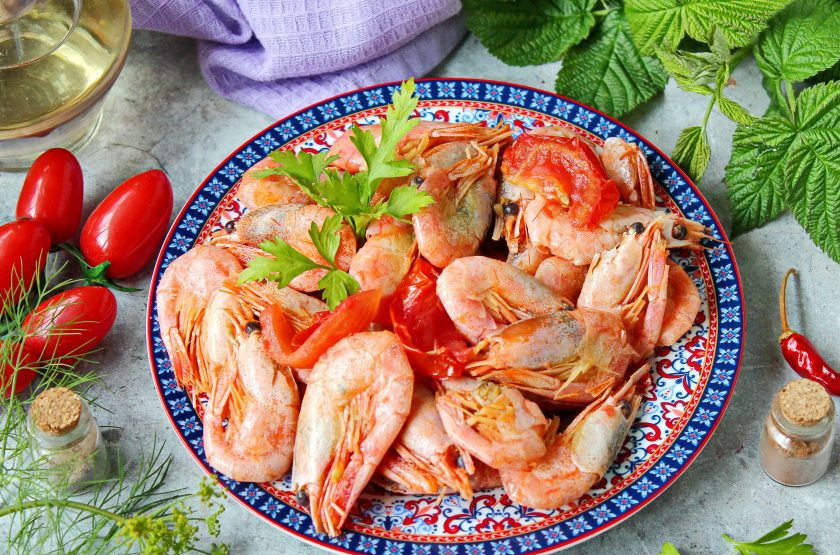 1. Этап. Креветки в казане на костре: Приятного аппетита!