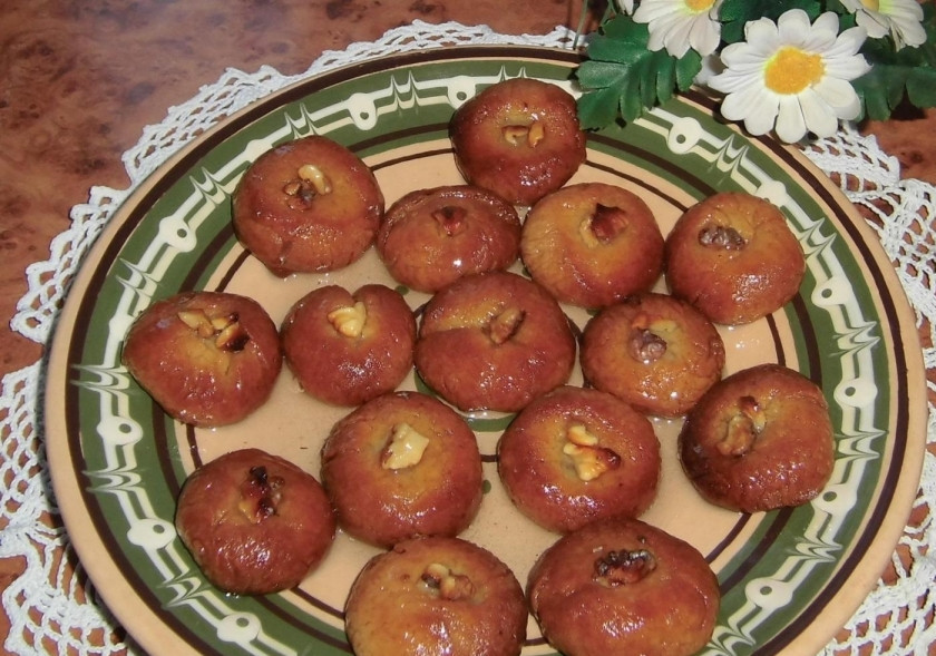 1. Этап. Восточное печенье: 6. Восточное печенье получается очень сладким, поэтому подаю я его с чаем или кофе без сахара.