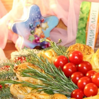 Пирог Венок с 2 начинками