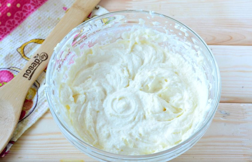 1. Этап. Торт Министерский: Масляный крем для торта готов.