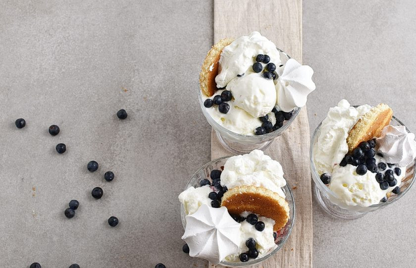 1. Этап. Десерт из мороженого: Наслаждайтесь!