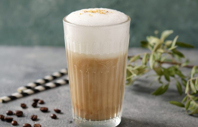 1. Этап. Миндальный капучино: Миндальный капучино готов, приятного аппетита!