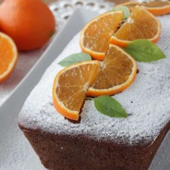 Шоколадный кекс с апельсином