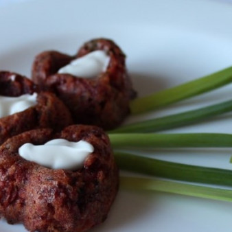 Свекольные котлеты в духовке