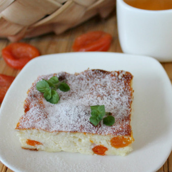 Творожная кето-запеканка