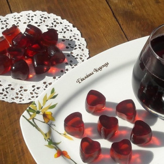 Вишневый мармелад из сока