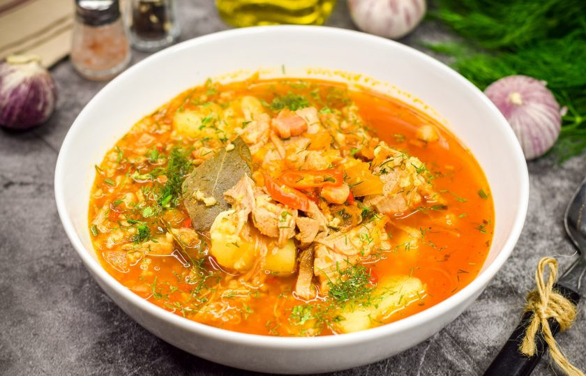 1. Этап. Суп Острый: Приятного аппетита!