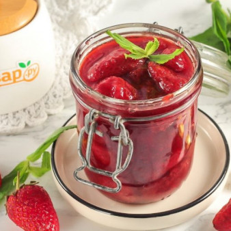 Варенье из клубники с водкой