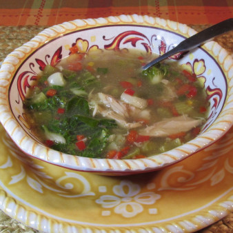 Суп из крыла индейки