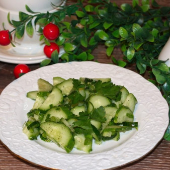 Огурцы кусочками в собственном соку