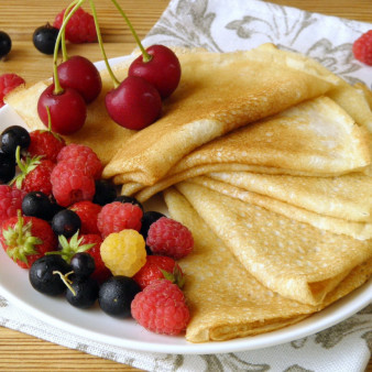 Блинчики на молоке сладкие