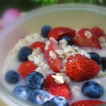 Ленивая овсянка в банке