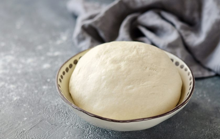 1. Этап. Постное монастырское тесто: Постное монастырское тесто готово!