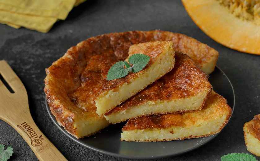 1. Этап. Манник с тыквой и творогом: Приятного аппетита!