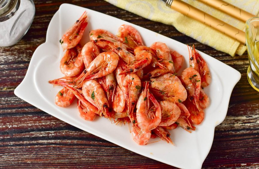 1. Этап. Гамбас: Испанские креветки Гамбас готовы! Приятного аппетита!