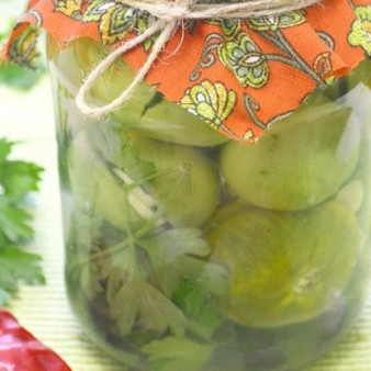 Острые помидоры на зиму