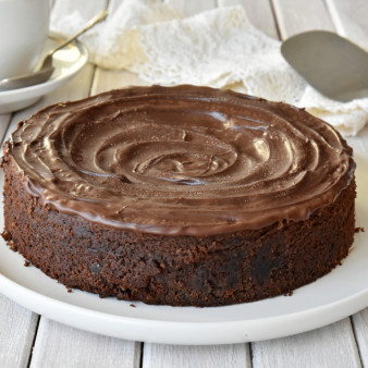 Шоколадный пирог из нутовой муки