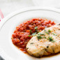 Grilled Chicken Tarragon with Tomato Sauce