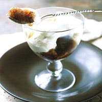 Espresso Granita with Whipped Cream