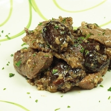 1. Этап. Баранина по-узбекски: Можно снимать с огня и подавать к столу. Приятного аппетита!