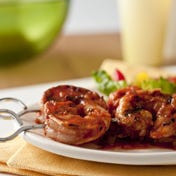 Grilled Skewered Shrimp