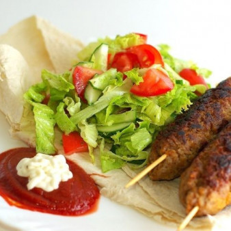 Люля-кебаб на сковороде