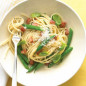 Spaghetti with Pancetta, Green Beans, and Basil