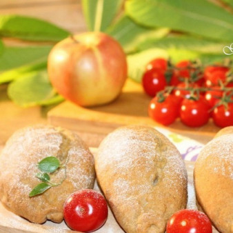 Хлебные булочки с добавлением ржаной муки