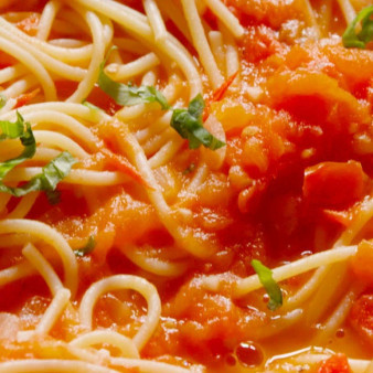 Tomato Butter Spaghetti