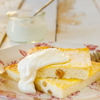 Творожно-манная запеканка