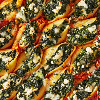 Spanakopita Stuffed Shells