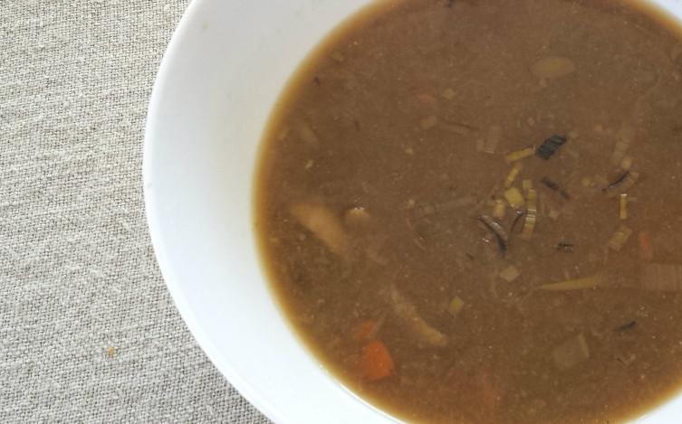 1. Этап. Постный грибной суп из замороженных грибов: 4. Вот и все! Приятного аппетита!